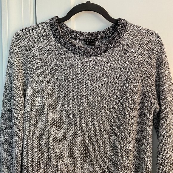 Theory Linen Brombly Knit Sweater - Picture 3 of 6